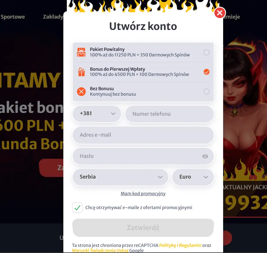 HellSpin Casino – promocje i darmowe spiny