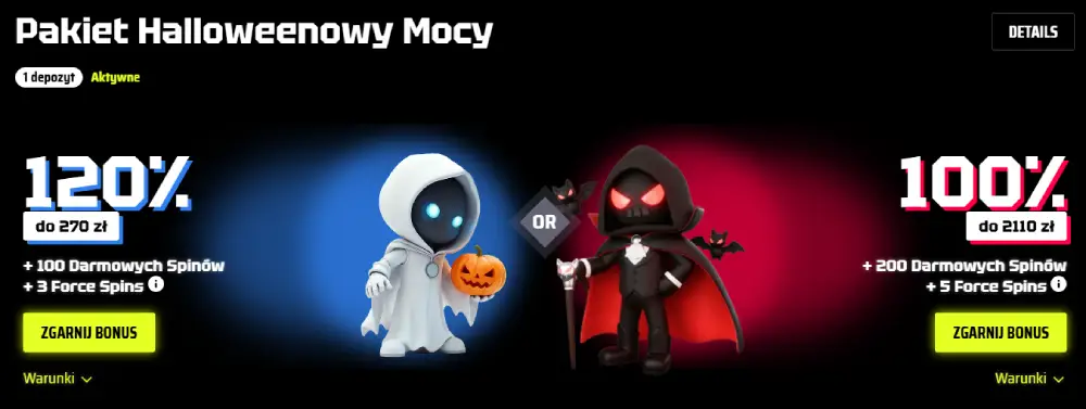 SlotsVader Casino – oferta bonusowa i darmowe spiny